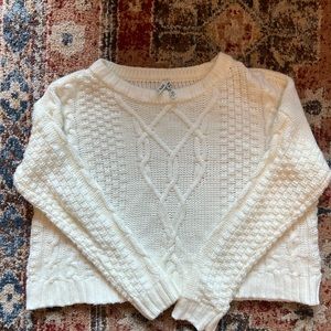 Crop sweater